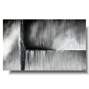 Obraz ręcznie malowany na płótnie, duży szary obraz, obraz abstrakcja, ogromne obrazy na sciane, szary obraz, obrazy do salonu nowoczesne, sztuka współczesna obrazy