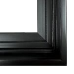 Rama do obrazu american box czarna, czarna rama pudełkowa, nowoczesna rama do obrazu, ramy pudełkowe,