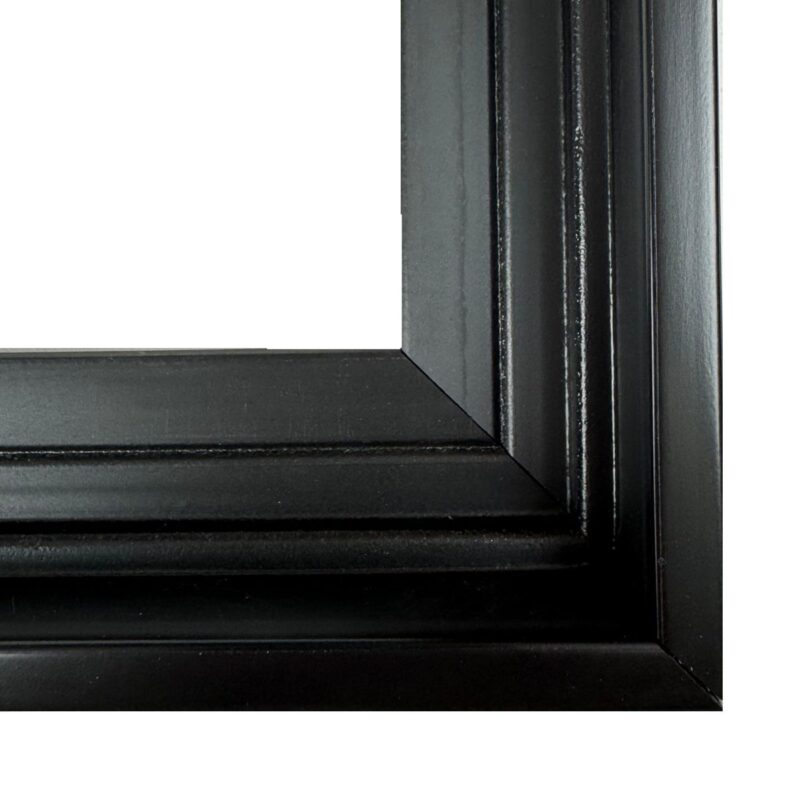 Rama do obrazu american box czarna, czarna rama pudełkowa, nowoczesna rama do obrazu, ramy pudełkowe,
