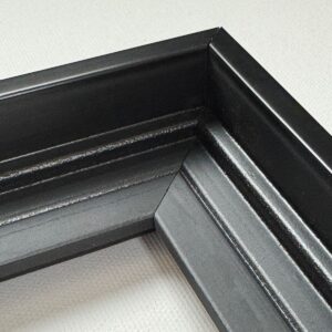 Rama do obrazu american box czarna, czarna rama pudełkowa, nowoczesna rama do obrazu, ramy pudełkowe,