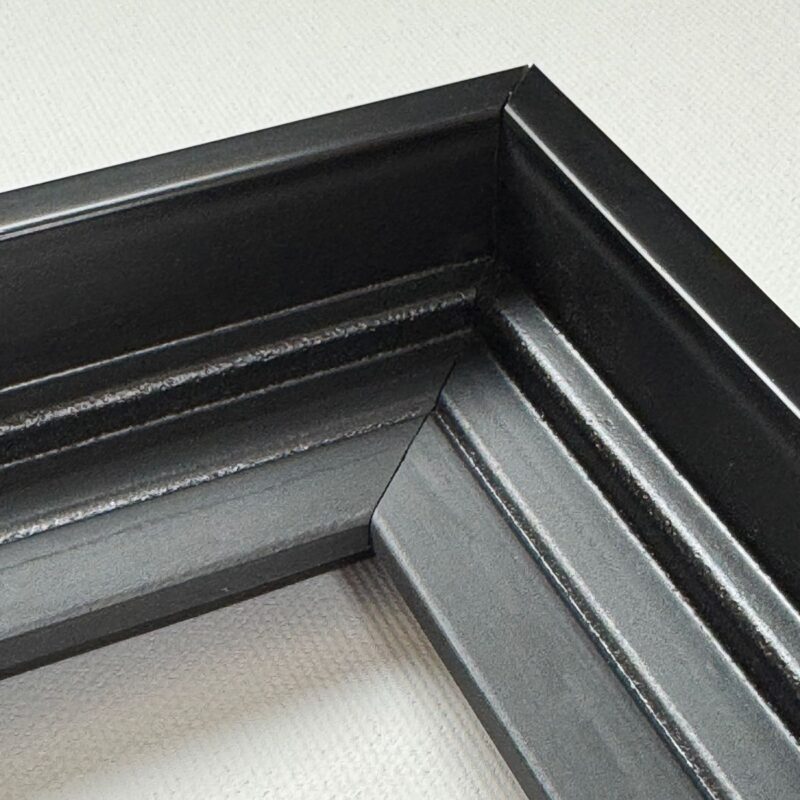 Rama do obrazu american box czarna, czarna rama pudełkowa, nowoczesna rama do obrazu, ramy pudełkowe,