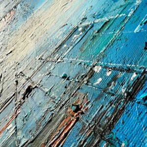 Obrazy na ścianę architektura, Obrazy na ścianę, pionowy obraz, obrazy architektura, obrazy miasta, niebieski obraz