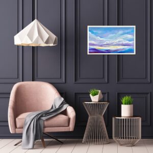 Obraz w ramie pejzaż morski , Obraz w ramie pejzaż wędrówka