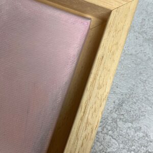 obraz w drewnianej ramie american box