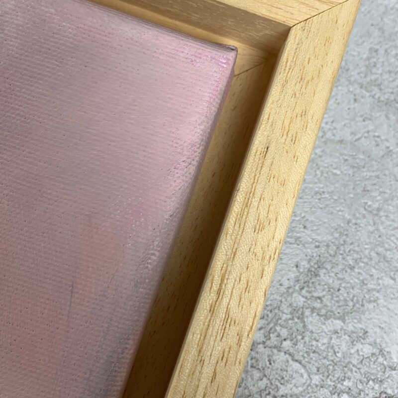 obraz w drewnianej ramie american box