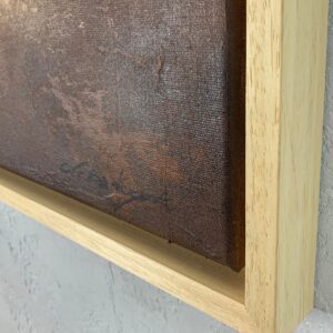 obraz w drewnianej ramie american box