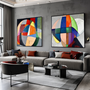 Obraz abstrakcja na płótnie