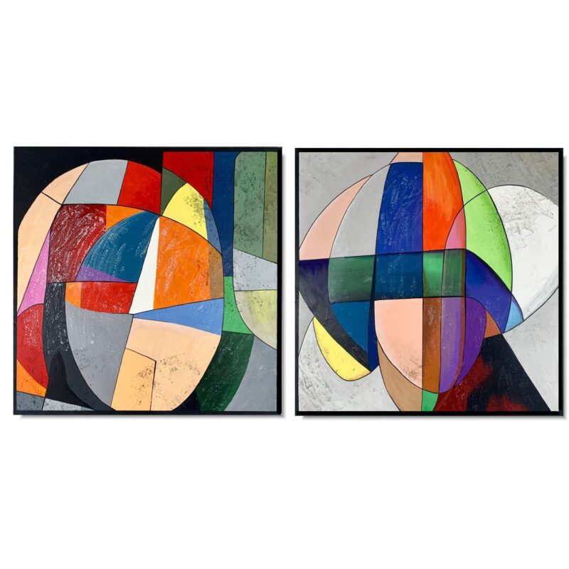 Obraz abstrakcja na płótnie