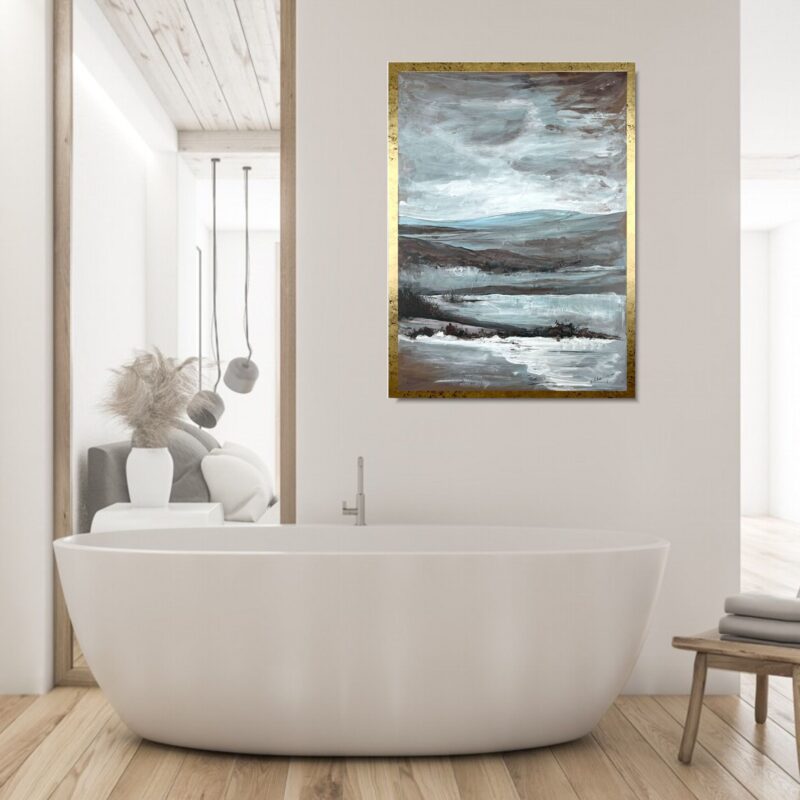 obraz ręcznie malowany, obraz do salonu, obraz w ramie, nowoczesne obrazy