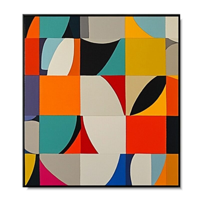 obraz na płótnie kolorowa abstrakcja, obrazy ręcznie malowane, obraz na płótnie, obraz do salonu, kolorowy obraz