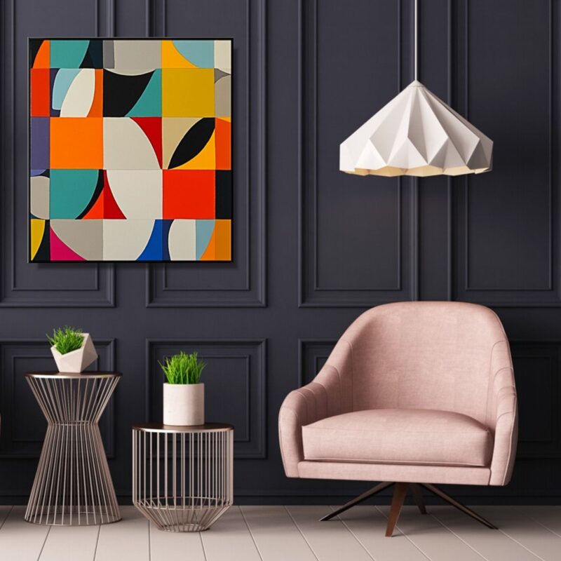 kolorowa abstrakcja, obrazki graficzne