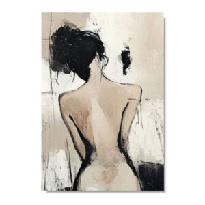 Obraz malowany akt kobiecy, obrazy akty, obrazy do sypialni, komplet obrazów