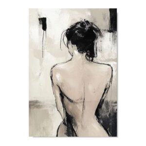Obraz malowany akt kobiecy, obrazy akty, obrazy do sypialni, komplet obrazów