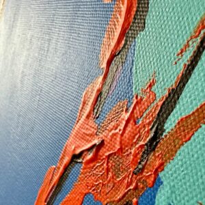 Obraz nowoczesny kolorowy portret, duży kolorowy obraz, obrazy do salonu, obrazy nad kanapę, obrazy na płótnie, nowoczesne obrazy