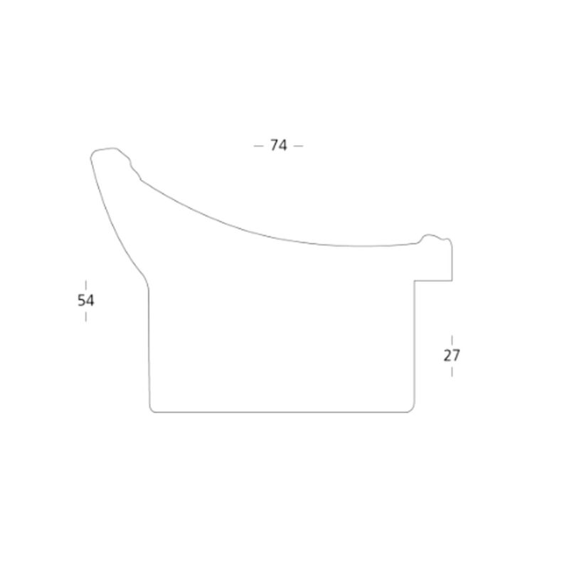 szeroka rama do obrazu, drewniane ramy, czarna rama, brązowa rama, oprawiamy obrazy