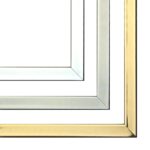 Rama lustrzana do obrazu, rama aluminium, rama metal, rama chrom