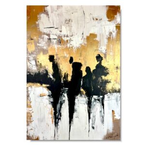 Nowoczesny pionowy obraz , obraz z postaciami, obrazy na płótnie, obrazy do salonu, obrazy z ludźmi