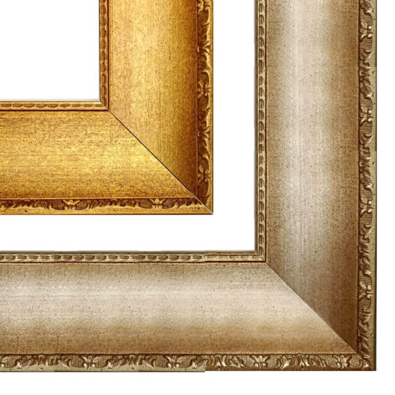Elegancka rama do obrazu, złota rama, srebrna rama, klasyczna rama