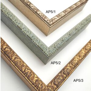 Wąska rzeźbiona rama do obrazu, rama do małego obrazu, rama do obrazu religijnego, wąska ramka