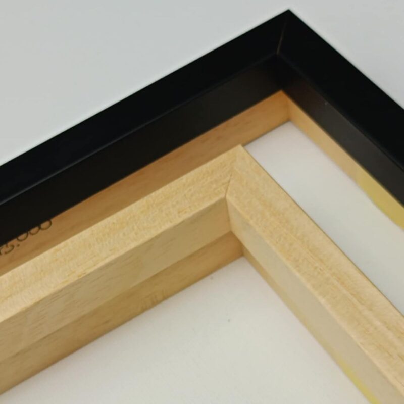 Głęboka rama do obrazu naturalna, Głęboka rama do obrazu czarna, ramy drewniane, ramiarstwo, ramy rybnik