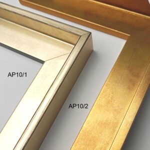 Złota rama american box do obrazu, ramy pudełkowe, złote boxy, rama do obrazu, ramy drewniane