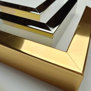 Rama lustrzana do obrazu, rama aluminium, rama metal, rama chrom