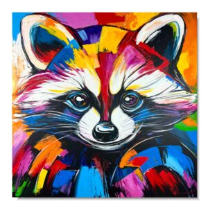 obraz z szopem, obrazy ze zwierzętami, szop na obrazie, obraz do pokoju młodzieżowego, obrazy do salonu, obrazy na płótnie, nowoczesne obrazy