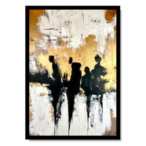 Nowoczesny pionowy obraz , obraz z postaciami, obrazy na płótnie, obrazy do salonu, obrazy z ludźmi