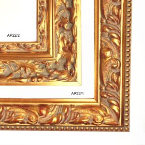 złota rustykalna rama do obrazu szeroka, rama 15cm, rama stare złoto, elegancka rama, klasyczna rama