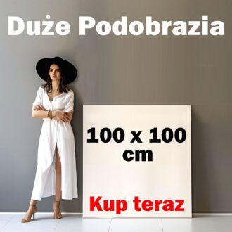 Duże podobrazie 100x100cm podobrazie malarskie do obrazów wielkoformatowych