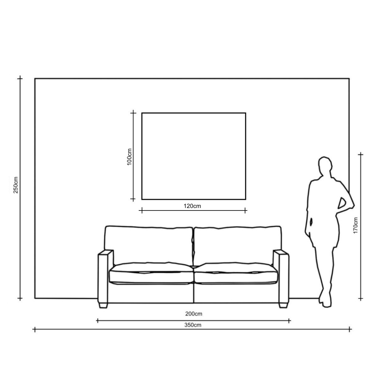 Duża elegancka abstrakcja "Odbicie" 1895A - obrazek 7