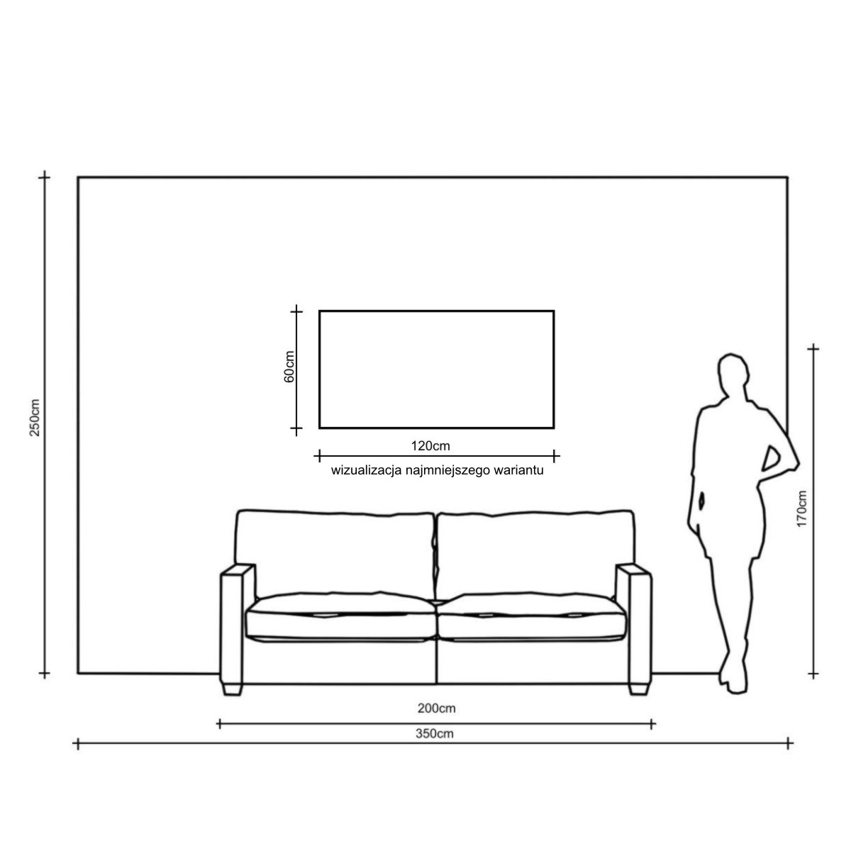 Nowoczesny obraz abstrakcja "Kolorowa radość" modne obrazy na płótnie 1194A - obrazek 7