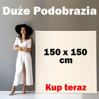 Duże podobrazie 150x150cm podobrazie malarskie do obrazów wielkoformatowych
