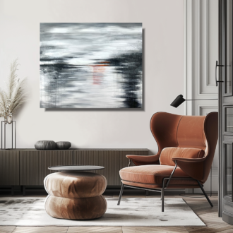 Obraz ręcznie malowany "W zwierciadle" 1895A