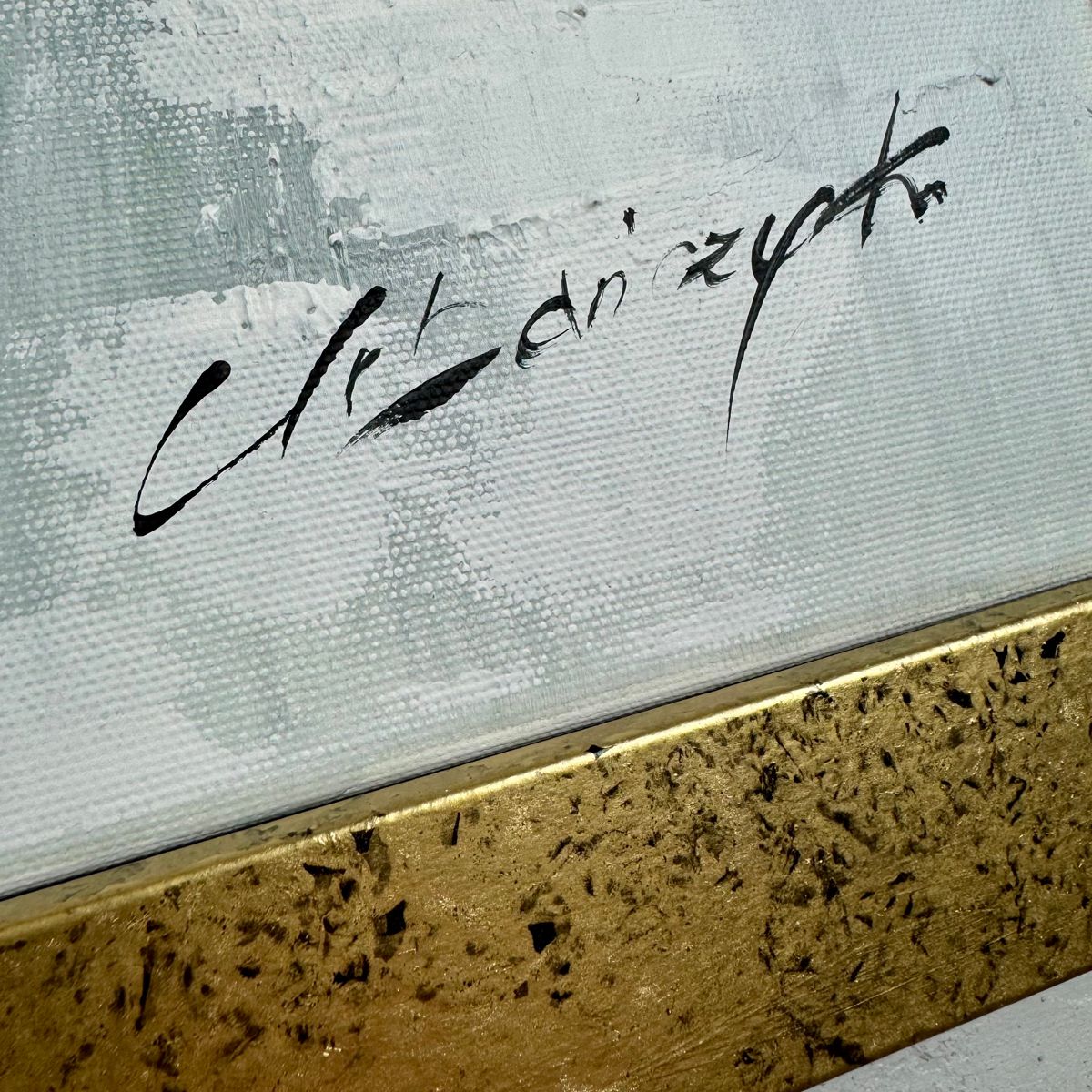 Nowoczesny obraz w ramie "Powitanie" autorska kolekcja 2068A - obrazek 6