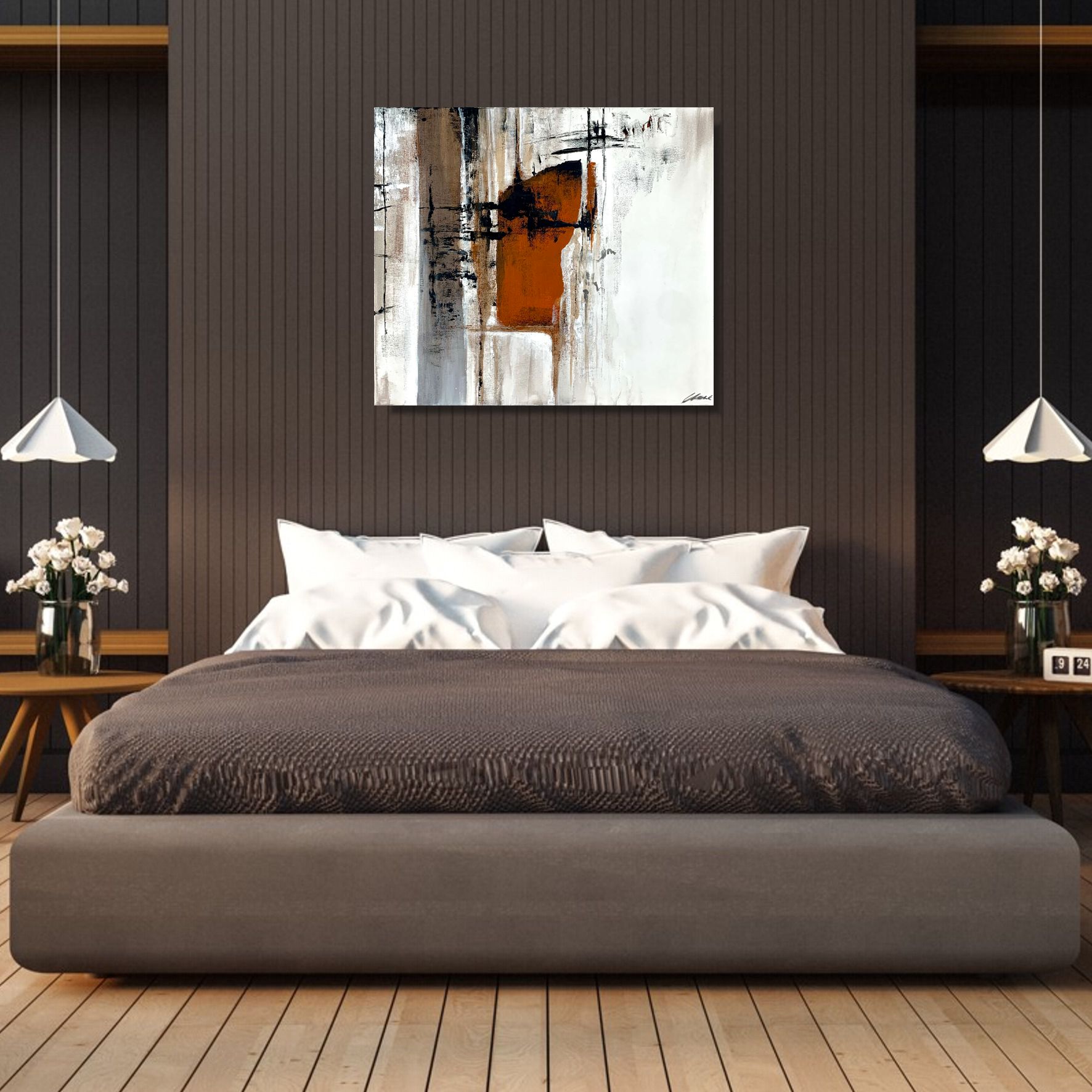 Obraz ręcznie malowany na płótnie "Jasny cel" 2297A - obrazek 2