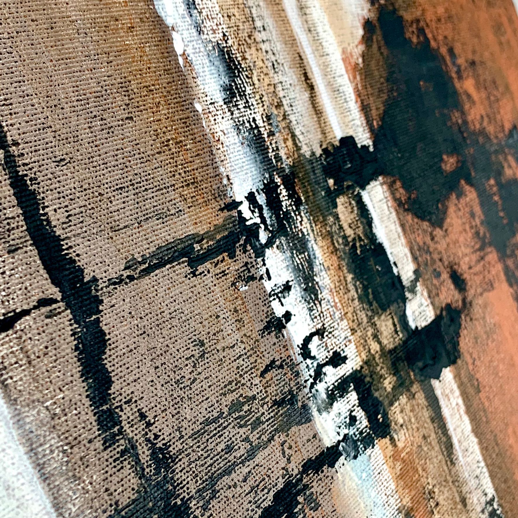 Obraz ręcznie malowany na płótnie "Jasny cel" 2297A - obrazek 5