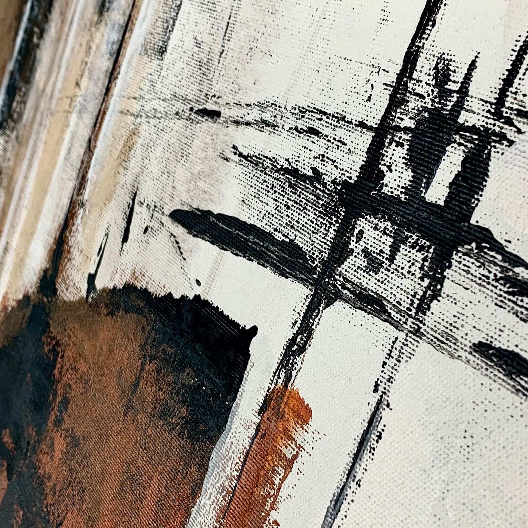 Obraz ręcznie malowany na płótnie "Jasny cel" 2297A - obrazek 6