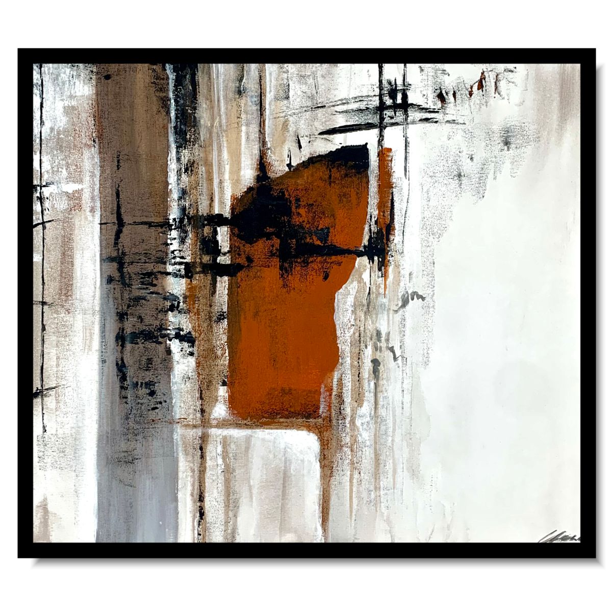 Obraz ręcznie malowany na płótnie "Jasny cel" 2297A - obrazek 7