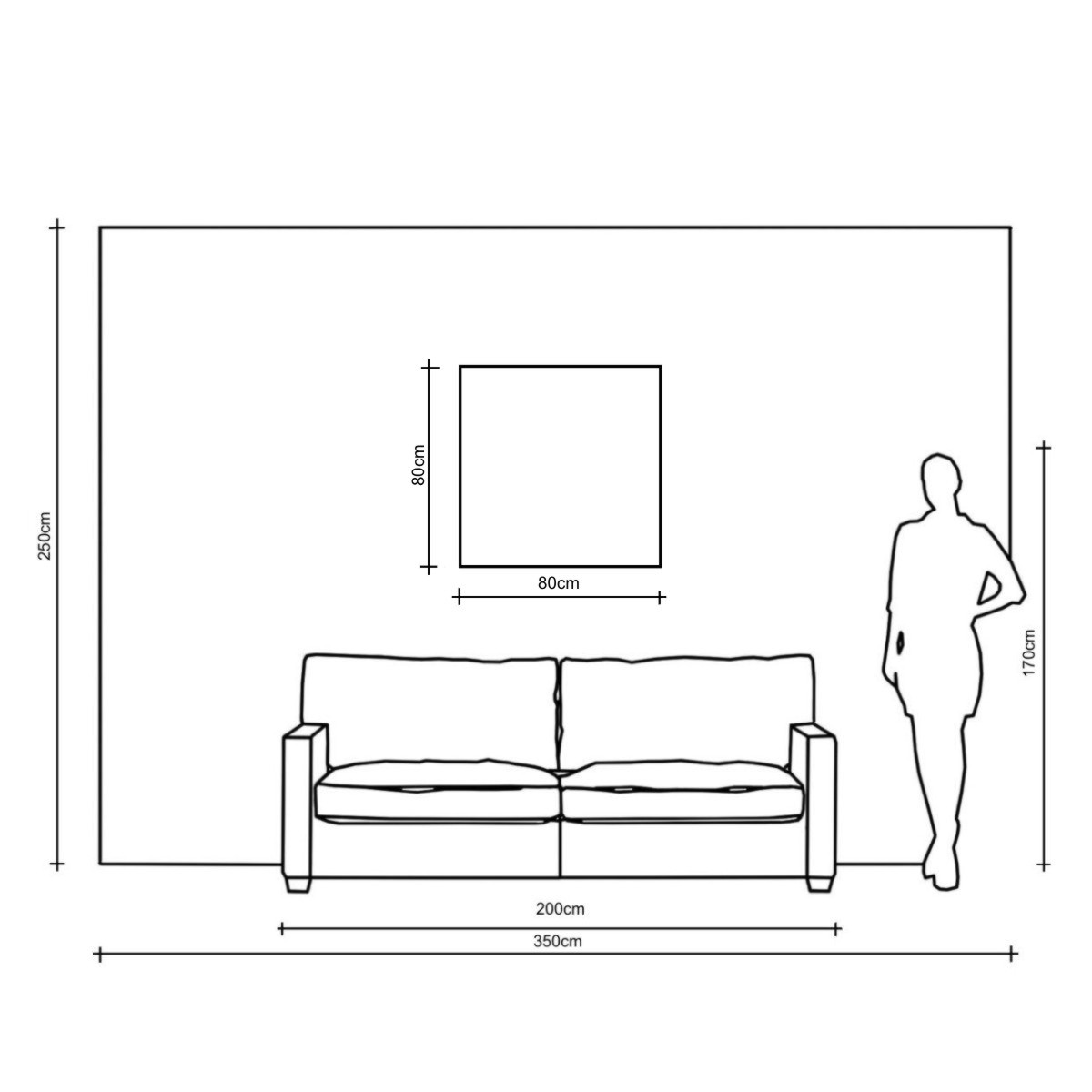 Obraz nowoczesny abstrakcja pejzaż "Wieża we mgle" obrazy współczesne 1785A - obrazek 7