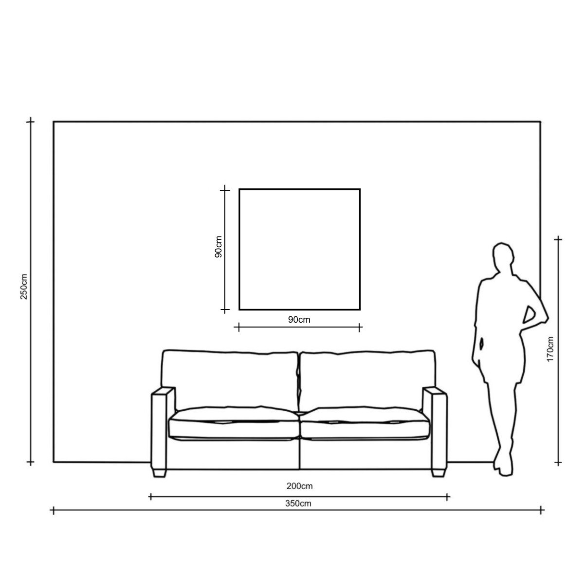 Obraz zwierzęta ręcznie malowany na płótnie "Kolorowy kot" 2278A - obrazek 8