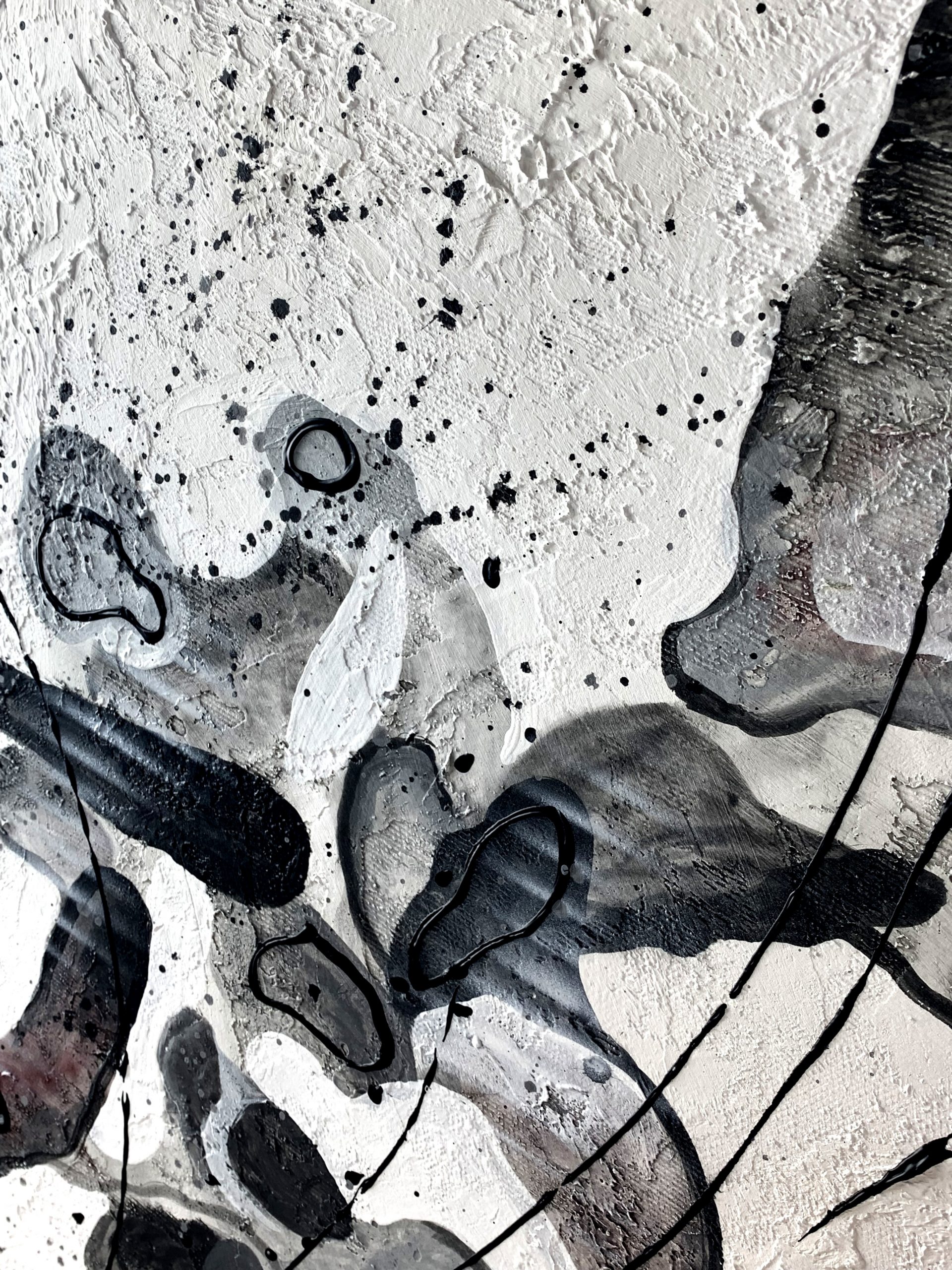 Pionowy wąski obraz abstrakcja "W sieci" 2175A - obrazek 6