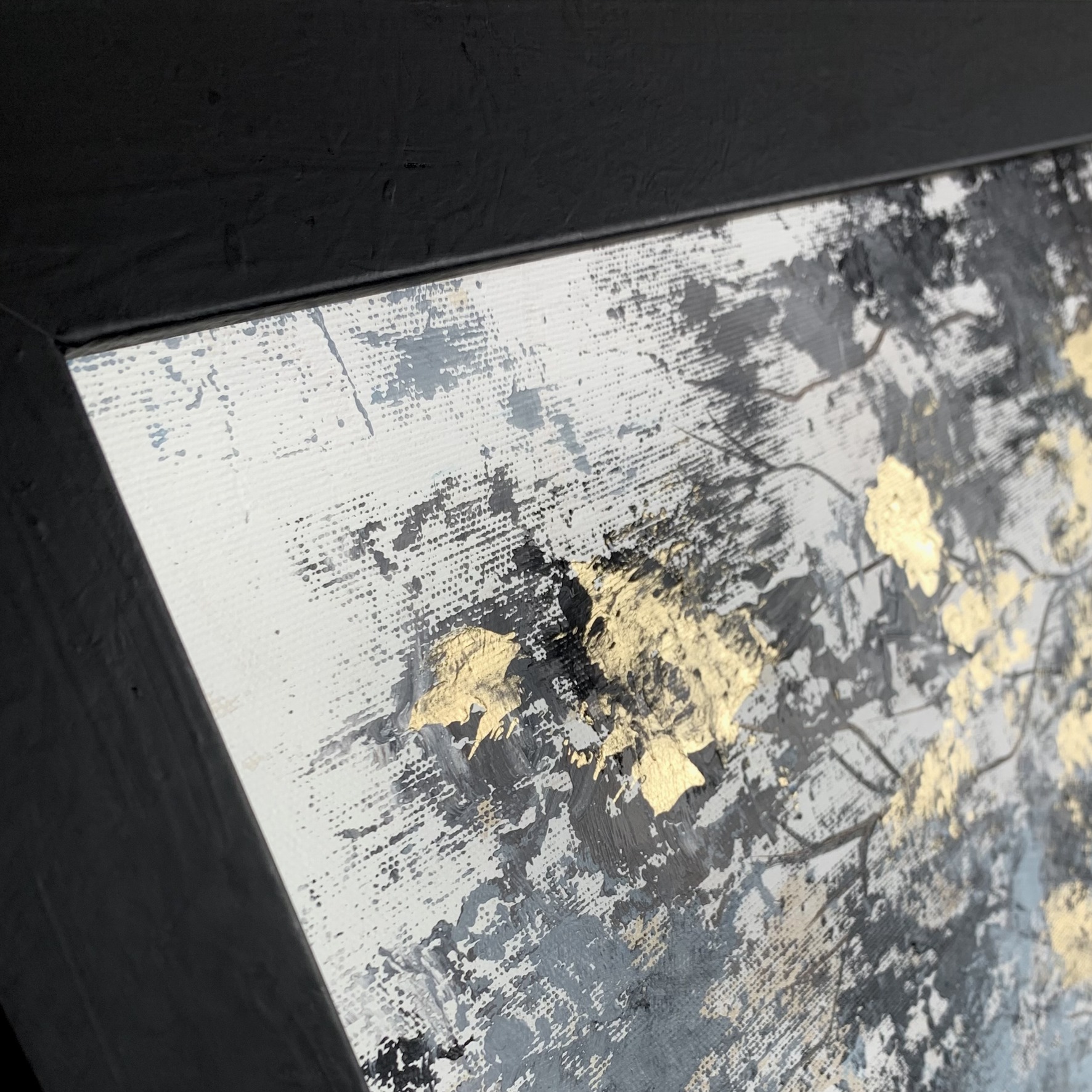 Obraz ręcznie malowany na płótnie "Drzewo w złocie" 2239A - obrazek 6