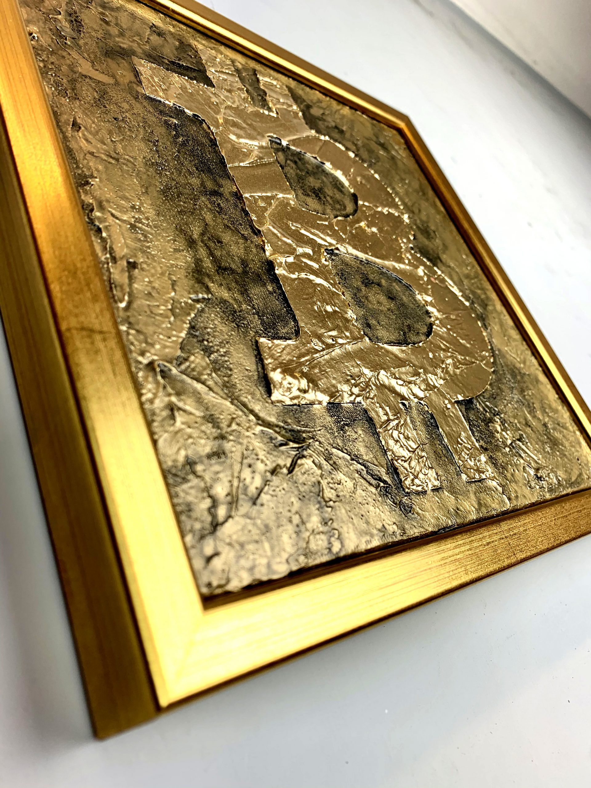 Obraz Bitcoin BTC krypto waluta złota abstrakcja w ramie 2044A - obrazek 19