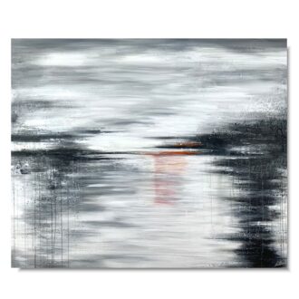 Duża elegancka abstrakcja "Odbicie" 1895A