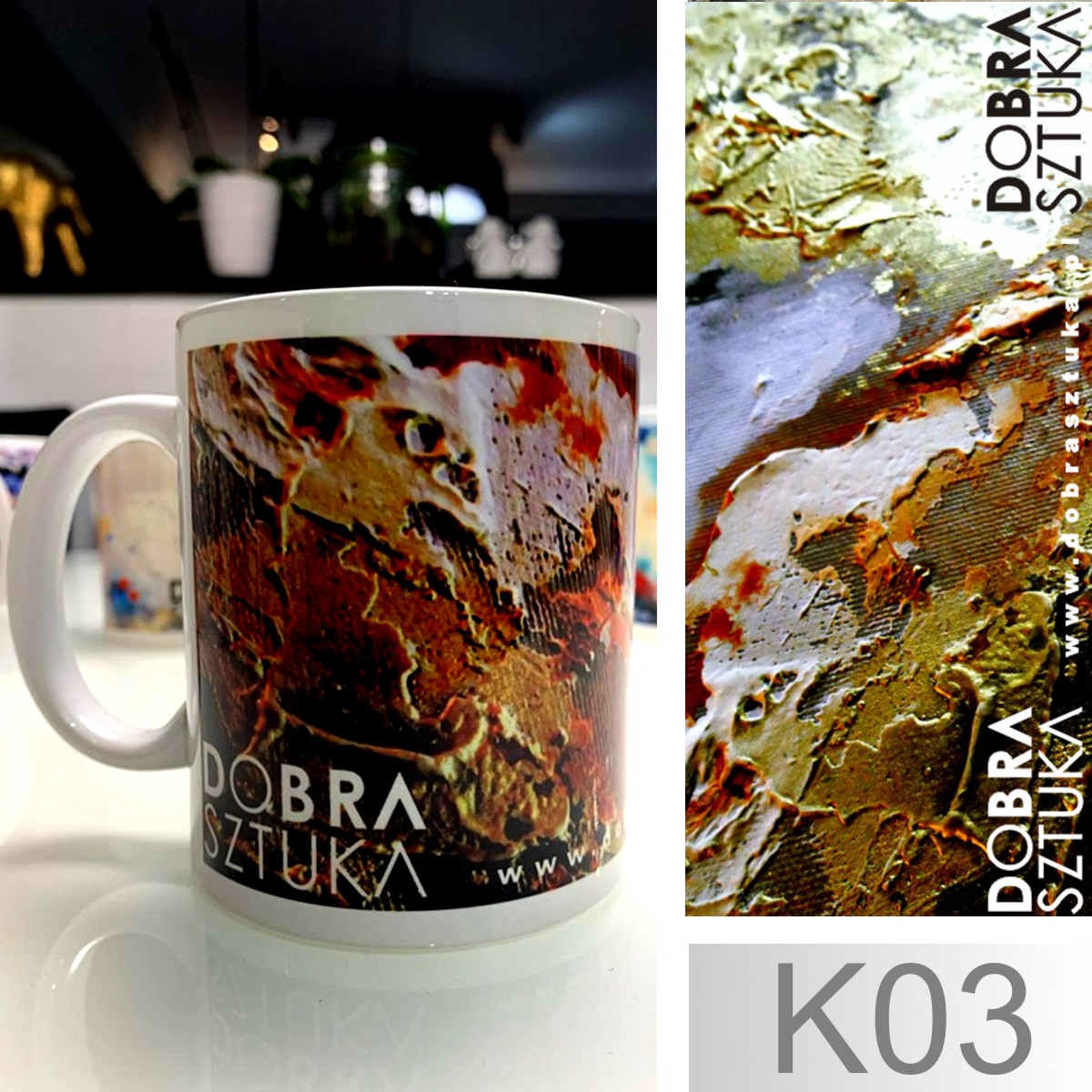 Kubki z obrazami kubek z literami obraz na kubku K2 - obrazek 10