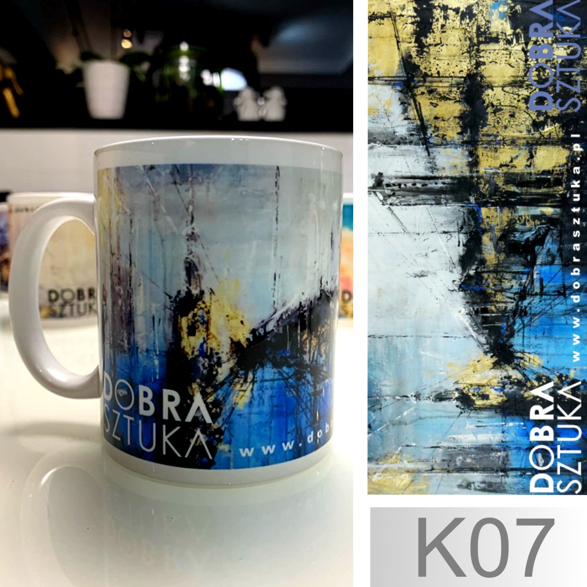 Kubki z obrazami kubek z literami obraz na kubku K2 - obrazek 14