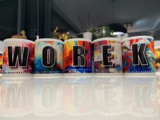 Kubki z obrazami kubek z literami obraz na kubku K2