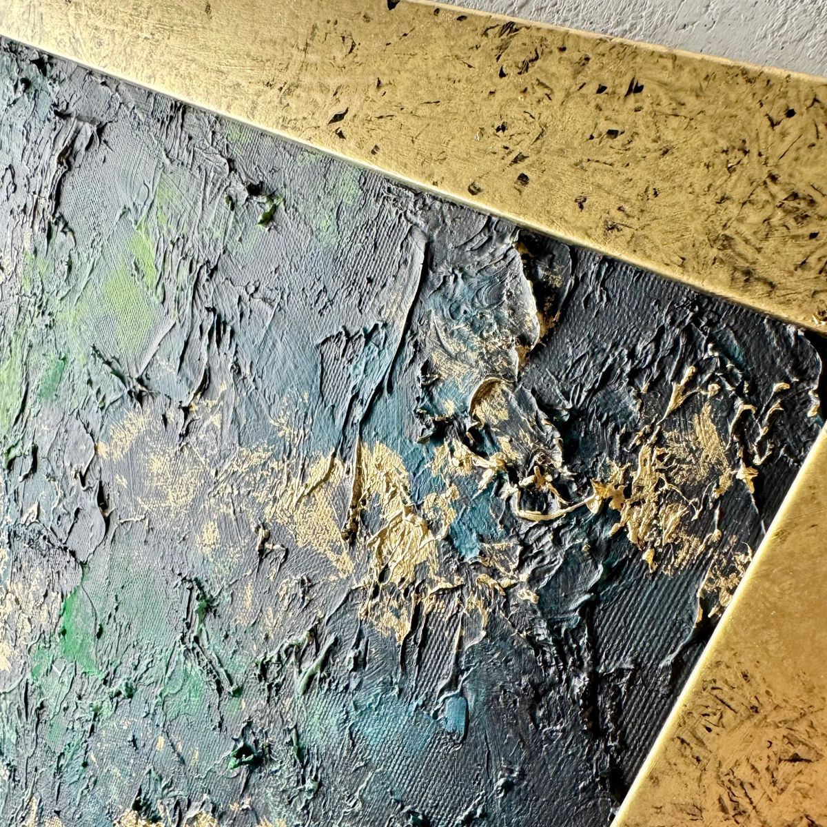 Obraz ręcznie malowany na płótnie "Złote urwisko" 2067A - obrazek 5