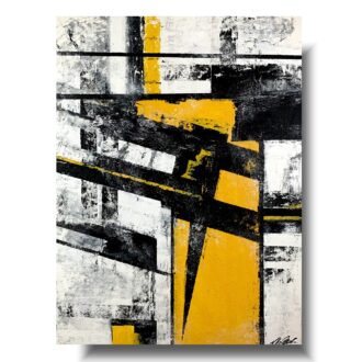 Obraz ręcznie malowany na płótnie "Ostrzeżenie" 2151A